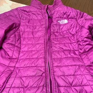 Girls’ XL reversible North Face Jacket
